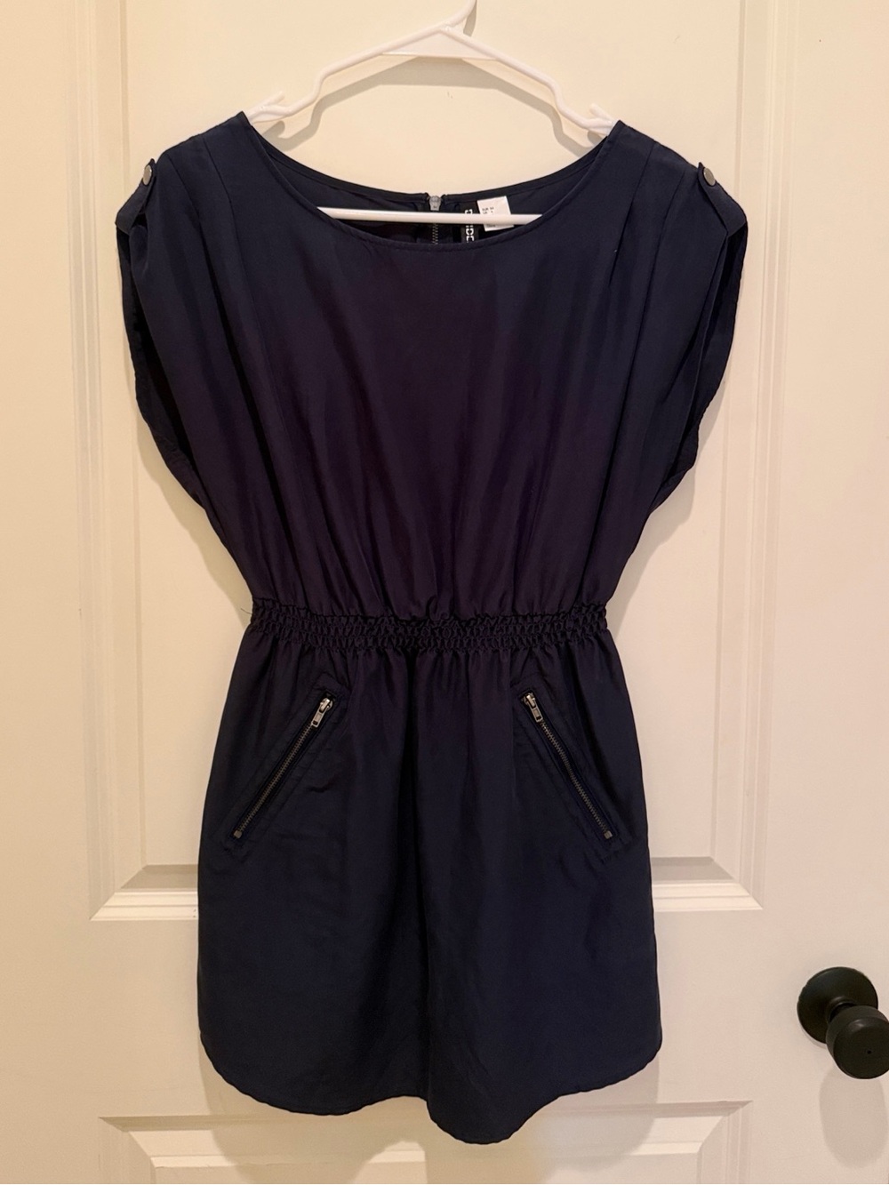 H&M Divided Dark Navy Dress with Pockets
